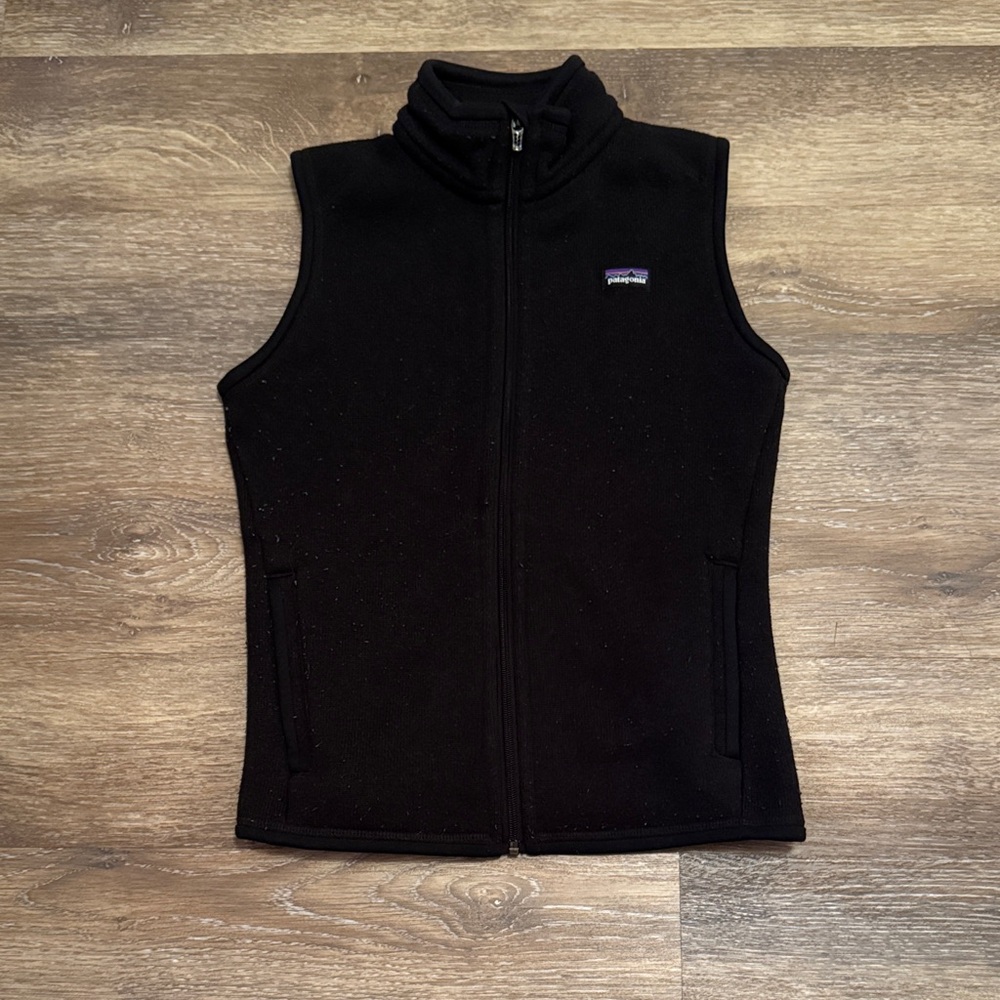 Patagonia Black Better Sweater Fleece Vest